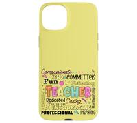 Compassionate Caring Teacher - School Teacher Appreciation Case for iPhone 15 Plus