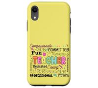 Compassionate Caring Teacher - School Teacher Appreciation Case for iPhone XR