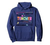 Compassionate Caring Teacher - School Teacher Appreciation Pullover Hoodie