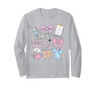 Compassionate Nurse Empathy Support Care Design Long Sleeve T-Shirt