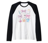 Compassionate Nurse Empathy Support Care Design Raglan Baseball Tee