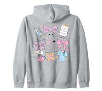 Compassionate Nurse Empathy Support Care Design Zip Hoodie