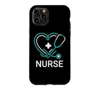 Compassionate Nurse Heart Stethoscope Faith Symbol Case for iPhone 11 Pro