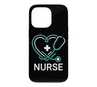 Compassionate Nurse Heart Stethoscope Faith Symbol Case for iPhone 13 Pro