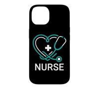 Compassionate Nurse Heart Stethoscope Faith Symbol Case for iPhone 14