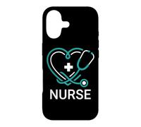 Compassionate Nurse Heart Stethoscope Faith Symbol Case for iPhone 17