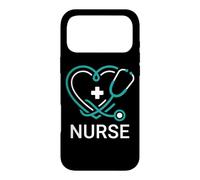 Compassionate Nurse Heart Stethoscope Faith Symbol Case for iPhone 17 Pro Max