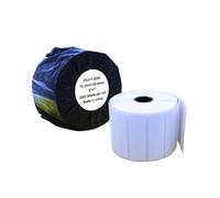 Compat Zebra 76.2mmx 25.4mm White Label Rl 2000 (ZA3X1-2000) 25mm Core