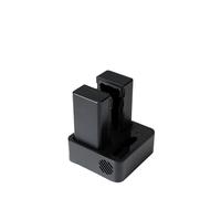 Compatibie For DJI RC Plus/FPV Remote Controller Battery, WB37 Smart Charger D-RTK, 2 Fast Charging Digital Display Screen(EU Charger Set)