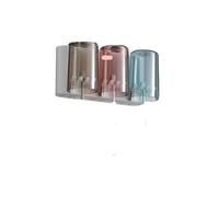 Compatibie For ECOCO Bathroom Toothbrush, Holder Organizer With Cup Toothpaste Squeezer Dispenser Wall(3 cups holder)