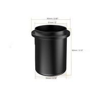 Compatibie For IKAPE Espresso Dosing Cup, Compatible With All The 51-58MM Portafilters, Coffee Accessory, Made Of Aluminum(Black 51-54mm)