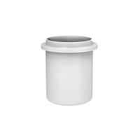 Compatibie For IKAPE Espresso Dosing Cup, Compatible With All The 51-58MM Portafilters, Coffee Accessory, Made Of Aluminum(White 58mm)