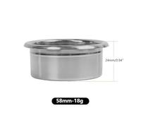 Compatibie for IKAPE Precision Extraction Filter Basket -Morbius, Stainless Steel Filter Basket, for Bottomless Portafilter(Silver 58MM (18g))
