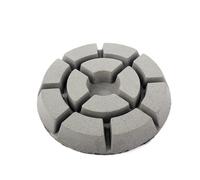 Compatibie For Z-LEAP 3pcs Floor Polishing Pad， 3"/4" Dry Wet Use Diamond Polishing Disc， For Marble Granite Stone Floor Grinding 10mm Thickness(1500,3inch)