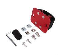 Compatibility Bicycle Rear Wheel Mount Perfect for Outdoor Adventure Enthusiasts (Red)