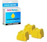 Compatible 108R00662 Yellow Triple Pack Solid Ink (108R00662)