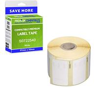 Compatible 11354 White 57mm x 32mm Multipurpose Label Tape - 1000 Labels (S0722540)