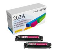 Compatible 203A Toner Cartridges Replacement For HP 203A High Yield Toner Work With LaserJet Pro M254dw M254nw M280nw M281fdw M281fdn Printer,Magenta-2 Pack
