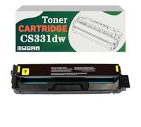 Compatible 20N10K0 20N10C0 20N10M0 20N10Y0 High-Capacity Toner Cartridge, Works for Lexmark CS331dw CX331adwe Printers Yellow*1
