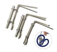 Compatible 3 Pcs/Set Hydraulic Seal Installation Tool, Cylinder Kit Piston Rod Up U-Cup Universal Specialty Tools for Mechanics J05321 (S/M/L)