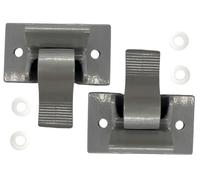 Compatible 3104653.005 RV Camper Trailer Bottom Mounting Bracket for 8300 8500 9000 Awning Replacement Gray Lower (2 Gray Stands)