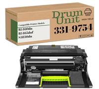 Compatible 331-9754 Drum Unit for Dell S5830dn S5830 B5460 B5465 (1Pack) | 9PN5P Imaging Unit Replacement for B5460dn B5465dnf Printer(60000 Pages)