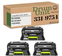 Compatible 331-9754 Drum Unit for Dell S5830dn S5830 B5460 B5465 (3Pack) | 9PN5P Imaging Unit Replacement B5460dn B5465dnf Printer(60000 Pages)