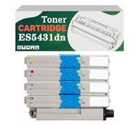 Compatible 44973512 44973511 44973510 44973509 High-Capacity Toner Cartridge, Works For OKI ES3452dn ES5431dn ES5462dn ES5462dnw Printers 4color
