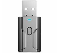 compatible 5 0 Wireless Audio Transmitter Receiver Adapter 2-in-1 USB 3 5mm Sound with Noise Reduction 15m Easy Connect Play for TV Stereo Headphones Phones Computers