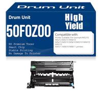 Compatible 50F0Z00 Imaging Drum Unit High Yield for Lexmark MS310 MS312 MS315 MS410 MS415 MS510 MS610 MX310 MX410 MX510 MX511 MX610 MX611 Printers,1PC-Black