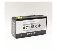 Compatible 711XL 711 Ink Cartridge For H-*/P -DesignJet T120 T520 Printer(1Pcs Black)