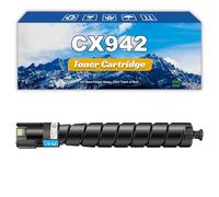 Compatible 83D0HK0 83D0HC0 83D0HY0 83D0HM0 Replacement Toner Cartridge Use for Lexmark CX942adse CX943adtse CX943adxse CX944adtse CX944adxse Printers Cyan*1