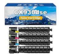 Compatible 85D0HK0 85D0HC0 85D0HY0 85D0HM0 Replacement Toner Cartridge Use for Lexmark CX930dse CX931dse CX931dtse Printers 4color