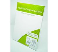 Compatible A4 Multipurpose Labels 1 Per Sheet 199.6 x 289mm (White) Pk of 100