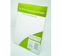 Compatible A4 Multipurpose Labels 65 Per Sheet 38.1 x 21.2mm (White) Pk of 100