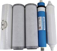 Compatible APEC Ultimate Complete 5 stage high capacity filter set for model RO-90 3/8" RO-HI RO Reverse Osmosis systems FILTER-MAX-90-38 3/8", 100% compatible + instructions and free tech support
