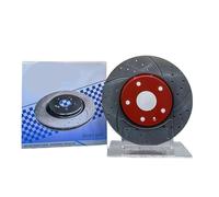 Compatible Auto Brake Discs Rotors For 2111 2112 2113 2114 2115 Vehicles Custom Fit Economical Car Parts(Red)