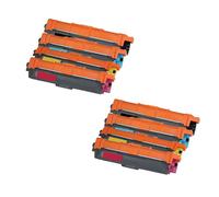 Compatible Brother DCP-9020CDW Printer Toner Cartridges (8 Pack) -TN241BK Multipack