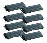 Compatible Brother HL-2150N Printer Toner Cartridges (8 Pack) -TN2120 Multipack