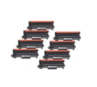 Compatible Brother HL-L2865DW Printer Toner Cartridges (8 Pack) -TN2510XXL Multipack