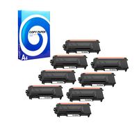Compatible Brother HL-L6410DN Printer Toner Cartridges (8 Pack) -TN3600XL Multipack