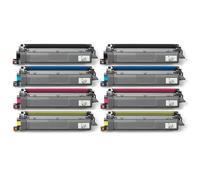 Compatible Brother MFC-L8390CDW Printer Toner Cartridges (8 Pack) -TN249BK Multipack