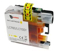 Compatible Brother LC1100HY Yellow Ink Cartridge