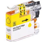 Compatible Brother LC225XLY High Capacity Ink Cartridge Yellow