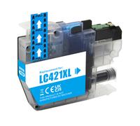 Compatible Brother LC421XL High Capacity Cyan Ink Cartridge