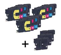 Compatible Brother MFC-J265W Printer Ink Cartridges (15 Pack) -LC985BK Multipack