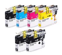 Compatible Brother MFC-J4420DW Printer Ink Cartridges (6 Pack) -LC223BK Multipack