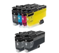 Compatible Brother MFC-J4535DWXL Printer Ink Cartridges (6 Pack) -LC426XLBK Multipack