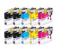 Compatible Brother MFC-J4620DW Printer Ink Cartridges (10 Pack) -LC227XLBK Multipack