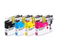 Compatible Brother MFC-J4625DW Printer Ink Cartridges (4 Pack) -LC227XLBK Multipack